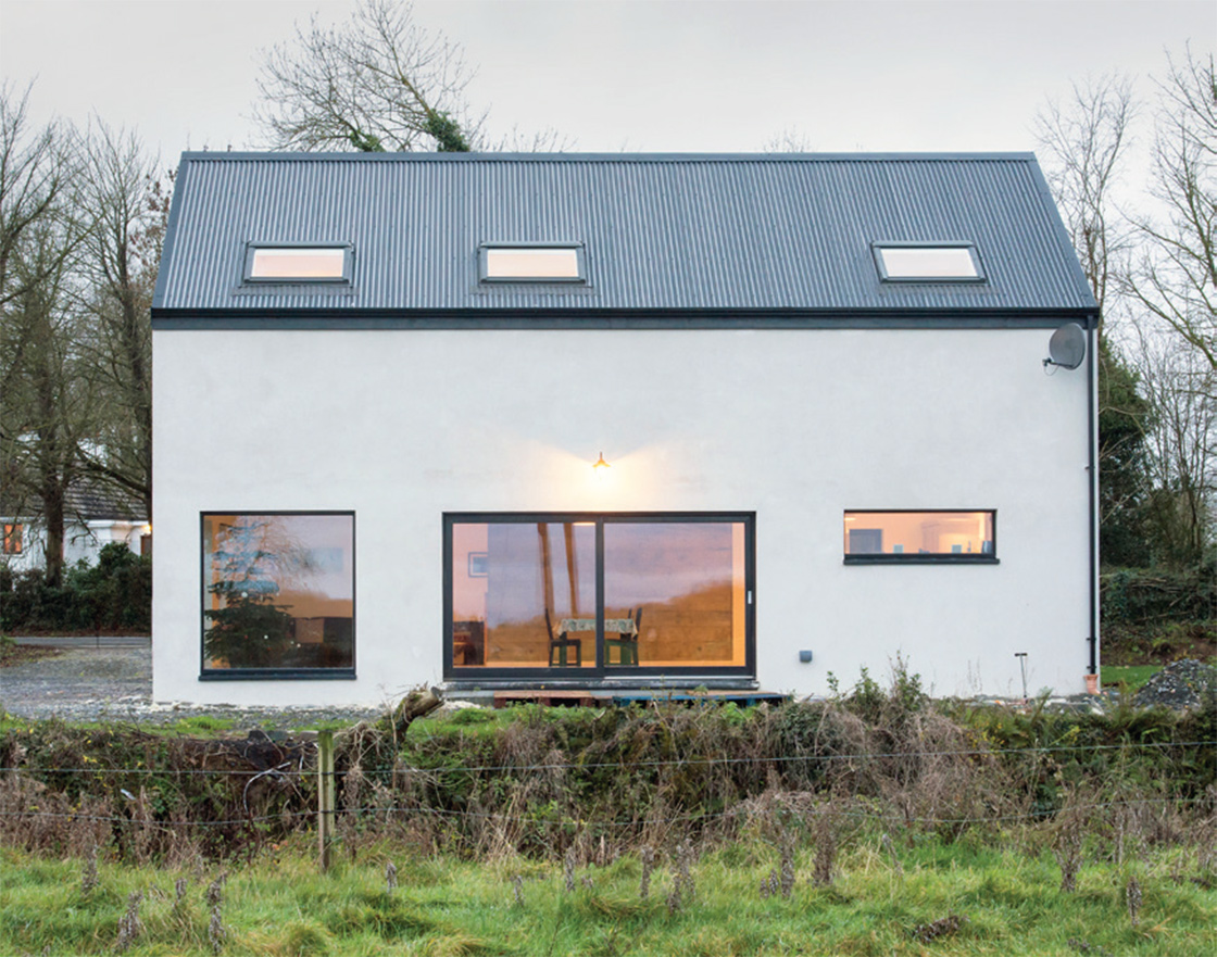Farmhouse inspired home goes passive on a shoestring 03
