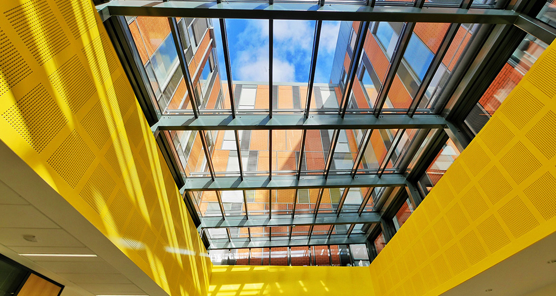 The Passive House Institute certified PR60energysave triple-glazed glass roof, as supplied by DVS Ltd