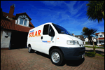 A van of an accredited Kingspan Solar installer