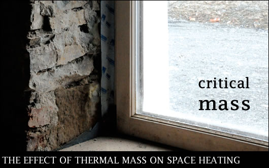 Thermal mass can significantly influence a building’s space heating requirement – in some cases the effect is to increase it, and in others to reduce it. Leading energy consultant Ciaran King of Emerald Energy explains how this occurs, and by describing an assessment of the topic, provides some rules of thumb regarding when thermal mass may be beneficial, and when it may be detrimental. 