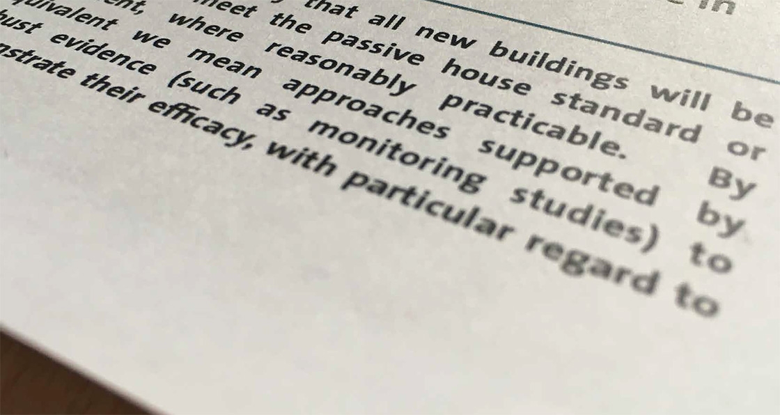 Passive house or equivalent - The meaning behind a ground-breaking policy