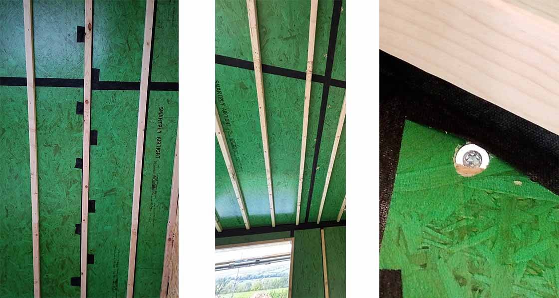 PYC: fixings through airtight board don’t impact airtightness