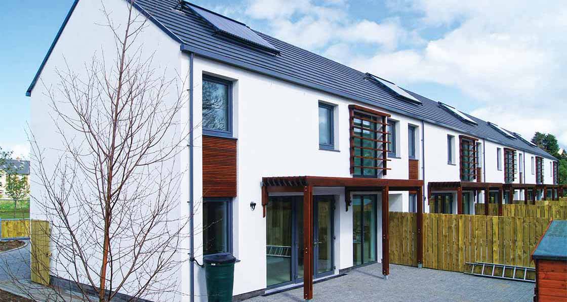 Dungannon social housing sets passive example